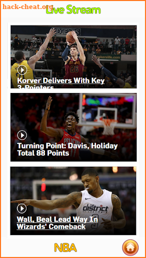 Basketball NBA Live Streaming screenshot