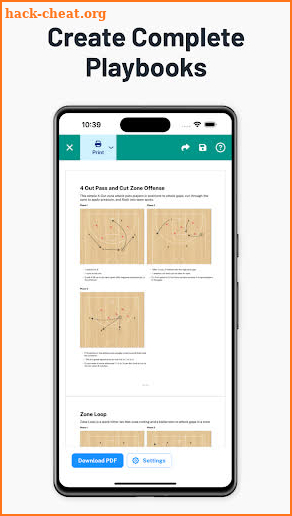 Basketball Play Creator screenshot