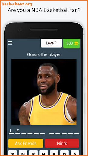 Basketball players Quiz - Guess the NBA Player screenshot