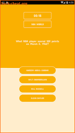 Basketball Quiz Game screenshot