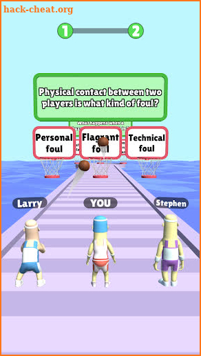 Basketball Quiz Run screenshot