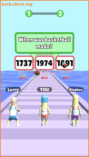 Basketball Quiz Run screenshot
