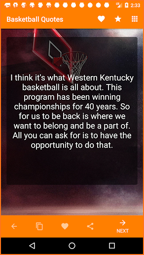 Basketball Quotes screenshot