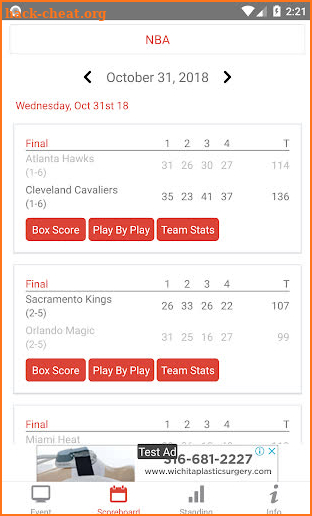 Basketball Replay screenshot