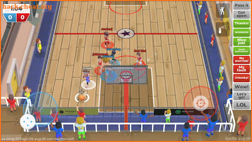 Basketball Rift: Multiplayer screenshot