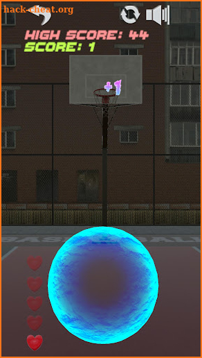 Basketball Shot Simulator screenshot