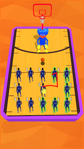 Basketball Star Merge Hoops screenshot