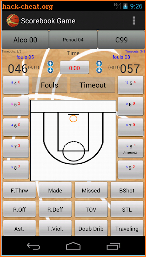 Basketball Statistics screenshot