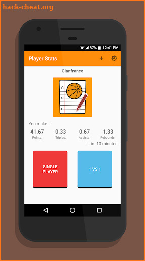 Basketball Statistics: Players screenshot