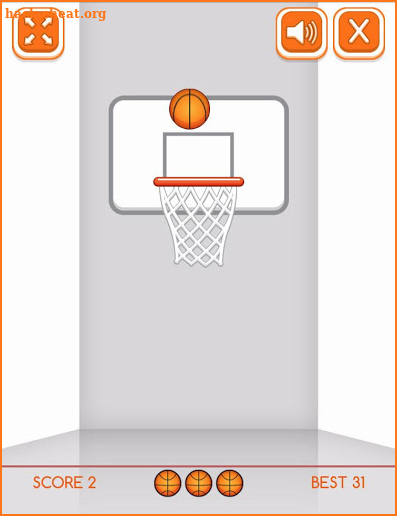 Basketball Swipe screenshot