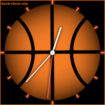 Basketball Watch Face Wear OS screenshot