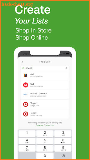 Basketful - Grocery Shopping List screenshot