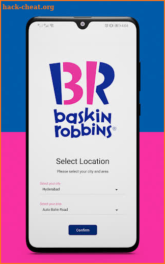 Baskin Robbins screenshot