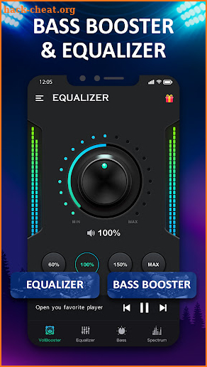 Bass & Vol Boost - EqualizerFM screenshot