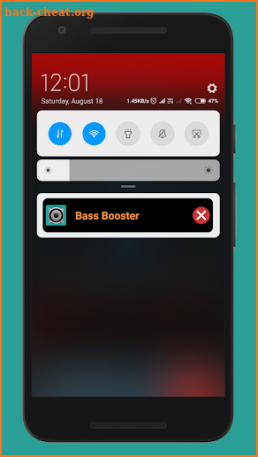 Bass Booster and Equalizer App screenshot