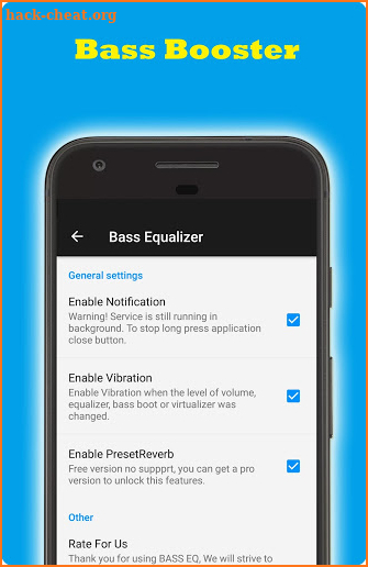 Bass Booster & Equalizer - Virtualizer screenshot