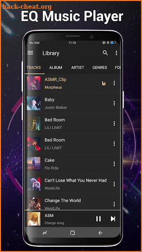 Bass Booster &EQ Music Player screenshot