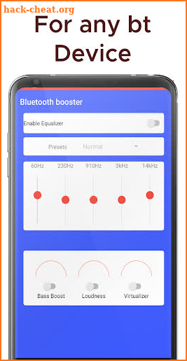 Bass Booster Bluetooth screenshot