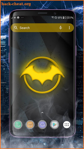 Bat Hero Theme Launcher - Wallpapers and Icons screenshot
