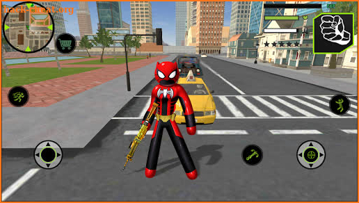 Bat Spider Stickman Rope Hero Vegas Gangstar Crime screenshot