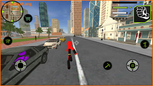 Bat Spider Stickman Rope Hero Vegas Gangstar Crime screenshot