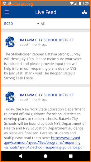 Batavia CSD, NY screenshot