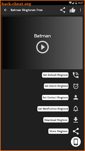 Batman Ringtones Free screenshot