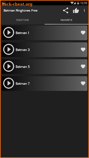 Batman Ringtones Free screenshot