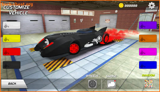 Batmobile Extreme Drift Racing screenshot