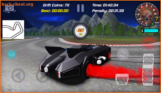 Batmobile Extreme Drift Racing screenshot