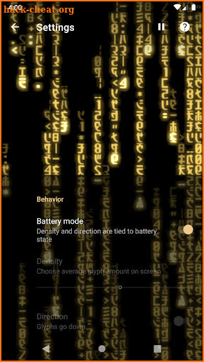Batrix Live Wallpaper screenshot