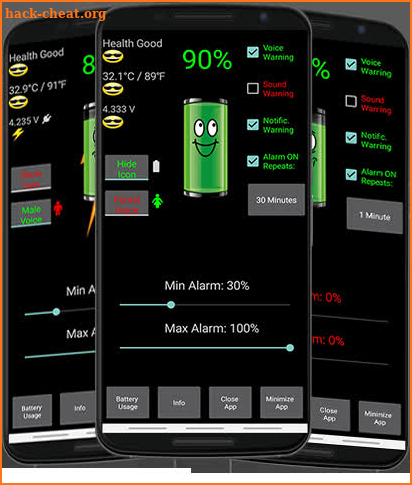 Battery Alarm PRO screenshot