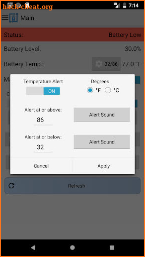 Battery Alert 40-80 Pro screenshot
