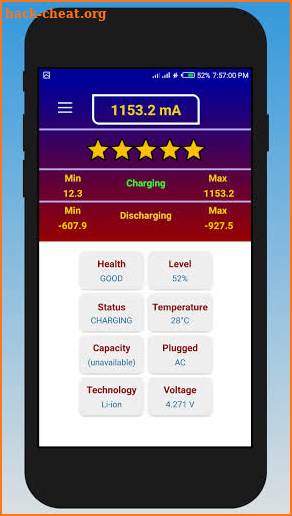 Battery Ammeter screenshot