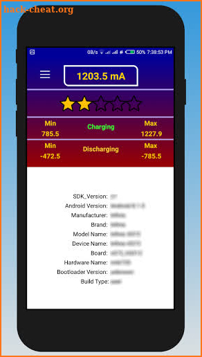 Battery Ammeter screenshot
