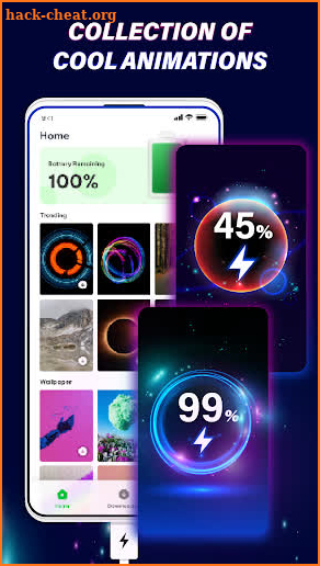 Battery Charging Animation 4D screenshot