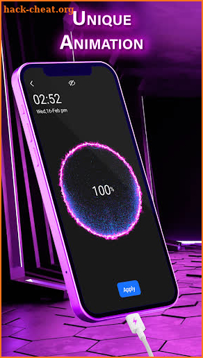 Battery Charging Animation App screenshot