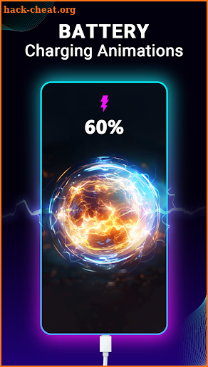 Battery Charging Animation App screenshot