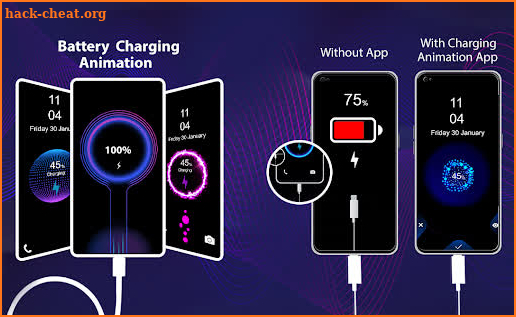 Battery Charging Animation opx screenshot