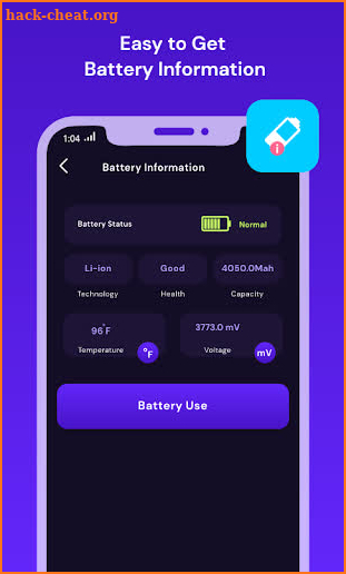 Battery Charging Talking Alert screenshot