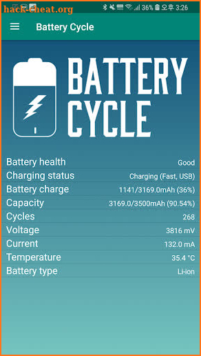 Battery Cycle: Battery Life 2019 screenshot