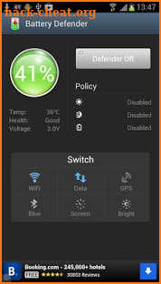 Battery Defender - 1 Tap Saver screenshot