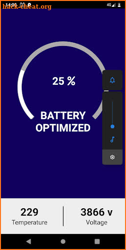 Battery optimizer screenshot