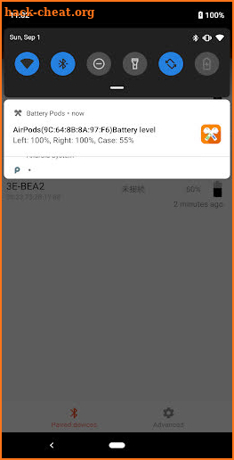 Battery Pods: Bluetooth earphone battery checker screenshot