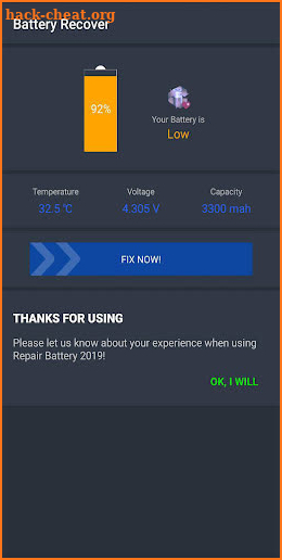 Battery Recovery - Enhance Life of Your Battery screenshot