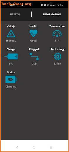 Battery Repair and calibration screenshot