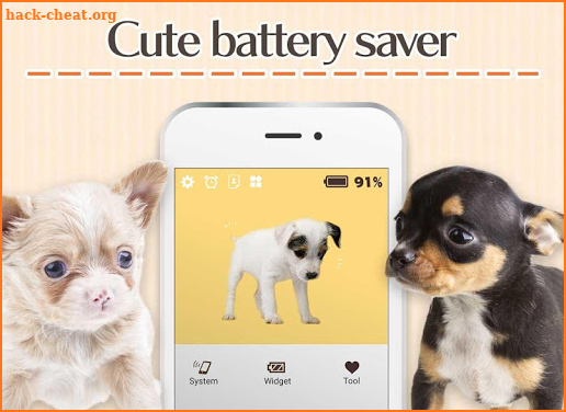 Battery Saver & Battery Widgets “Dogs” screenshot