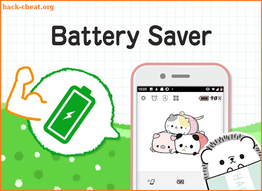 Battery Saver & Battery Widgets Eraser : KESHIKKO screenshot