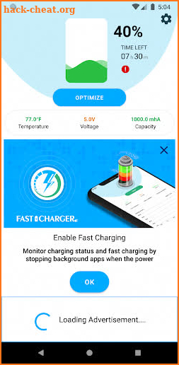 Battery Saver & Fast Charger screenshot