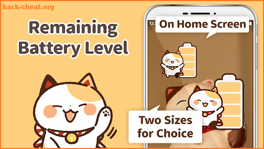 Battery Saver Cat Maneki Nekko screenshot